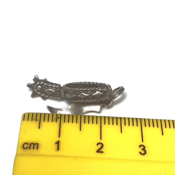 Vintage Cowboy Spur sterling silver charm/ So. Dakota - Picture 6 of 7